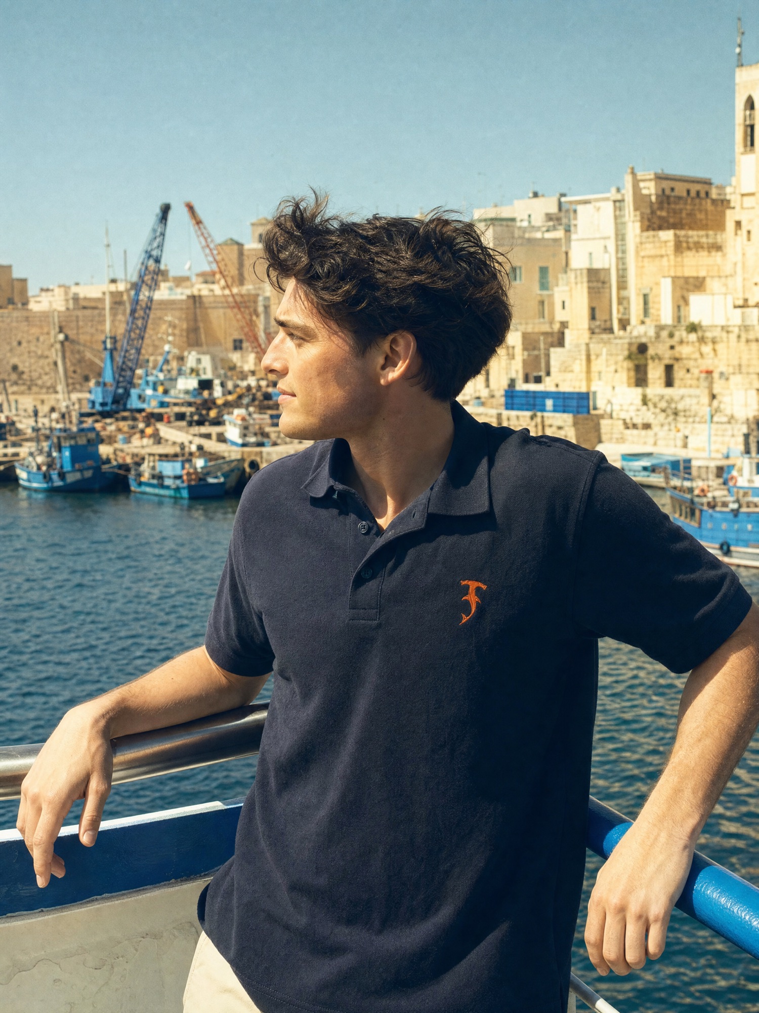 The club polo from Tirreno Sailing Club